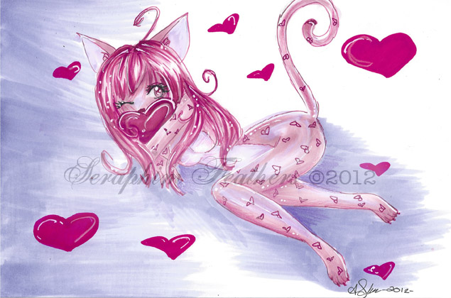 Valentine Kitty by Miss Ava